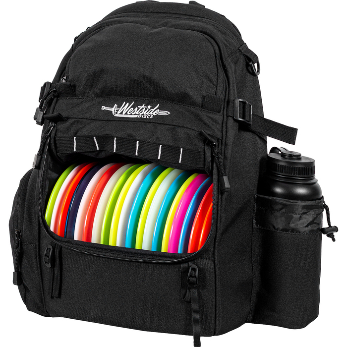 Refuge backpack black Westside discs